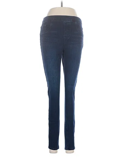 Pre-owned Spanx Jeggings In Blue