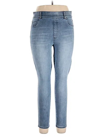 Pre-owned Spanx Jeggings In Blue