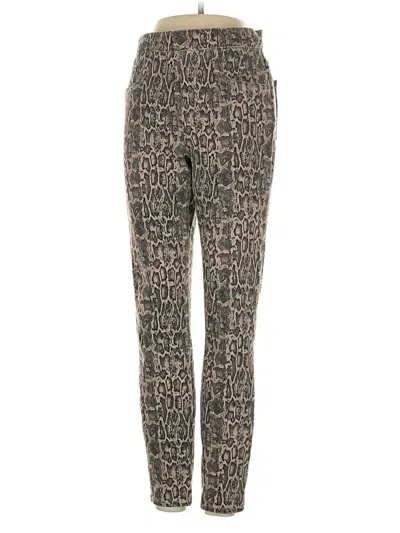 Pre-owned Spanx Jeggings In Brown