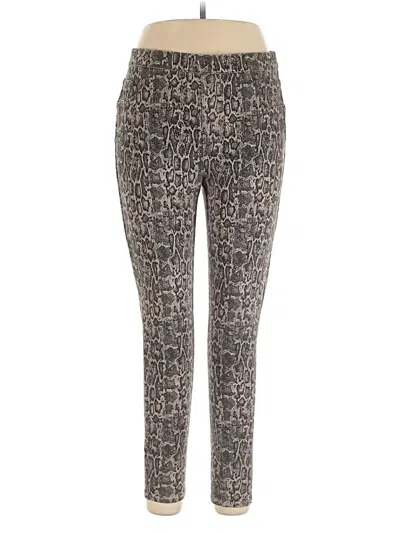 Pre-owned Spanx Jeggings In Brown