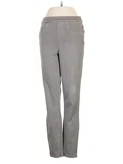 Pre-owned Spanx Jeggings In Gray