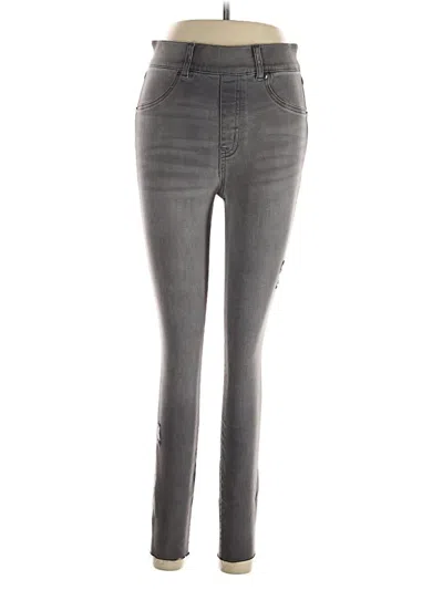 Pre-owned Spanx Jeggings In Gray