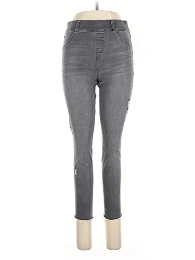 Pre-owned Spanx Jeggings In Gray