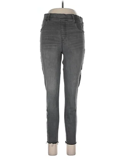 Pre-owned Spanx Jeggings In Gray