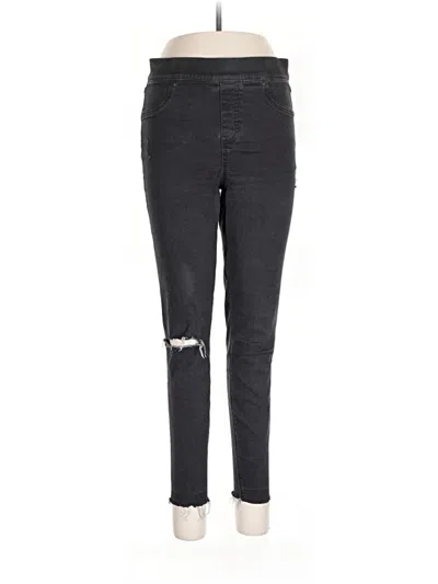 Pre-owned Spanx Jeggings In Gray