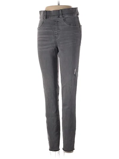 Pre-owned Spanx Jeggings In Gray