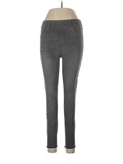 Pre-owned Spanx Jeggings In Gray