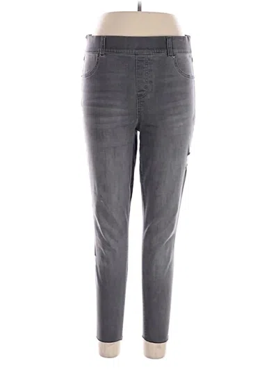 Pre-owned Spanx Jeggings In Gray