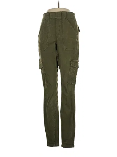 Pre-owned Spanx Jeggings In Green