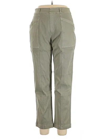 Pre-owned Spanx Jeggings In Green