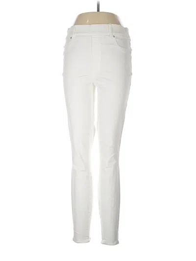 Pre-owned Spanx Jeggings In Ivory