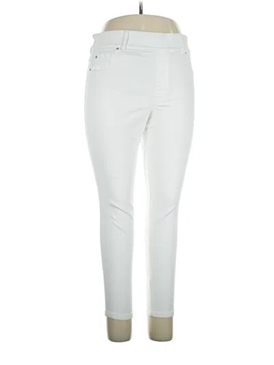 Pre-owned Spanx Jeggings In Ivory