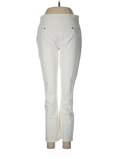 Pre-owned Spanx Jeggings In Ivory