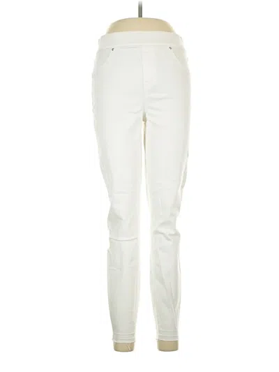 Pre-owned Spanx Jeggings In Ivory