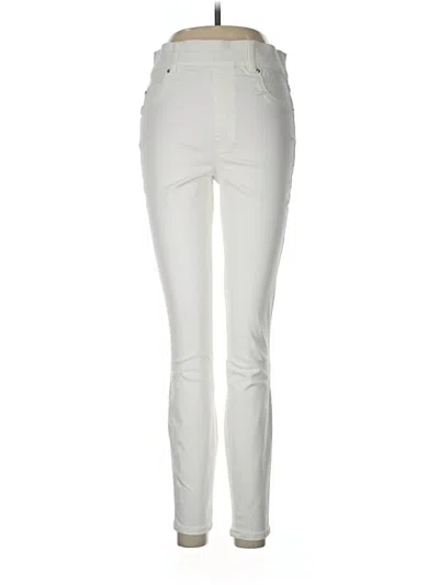 Pre-owned Spanx Jeggings In Ivory