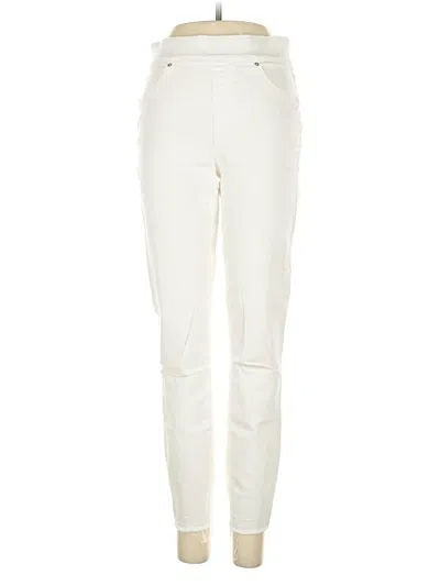 Pre-owned Spanx Jeggings In White