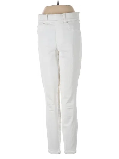 Pre-owned Spanx Jeggings In White