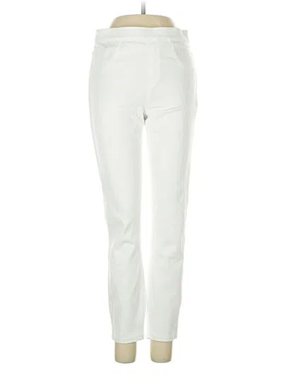 Pre-owned Spanx Jeggings In White