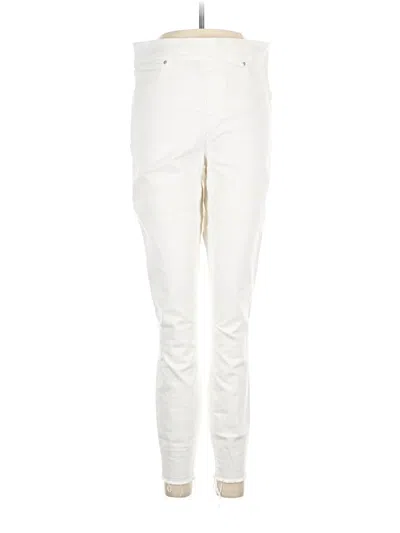 Pre-owned Spanx Jeggings In White