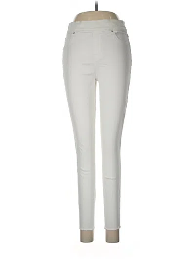 Pre-owned Spanx Jeggings In White