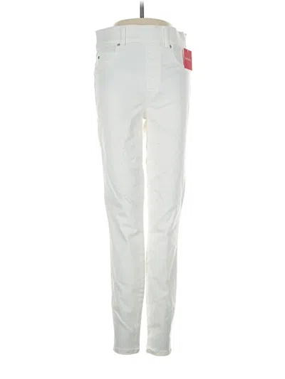 Pre-owned Spanx Jeggings In White