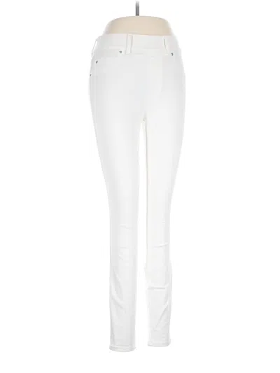 Pre-owned Spanx Jeggings In White
