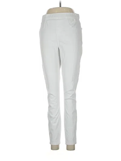 Pre-owned Spanx Jeggings In White