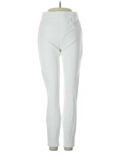 Pre-owned Spanx Jeggings In White
