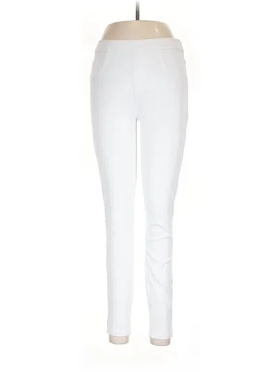 Pre-owned Spanx Jeggings In White
