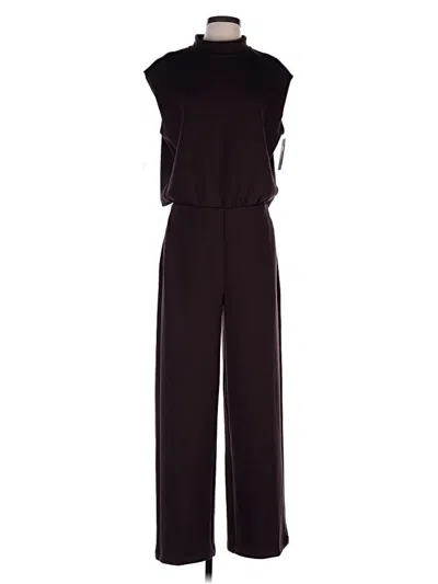 Pre-owned Spanx Jumpsuit In Burgundy