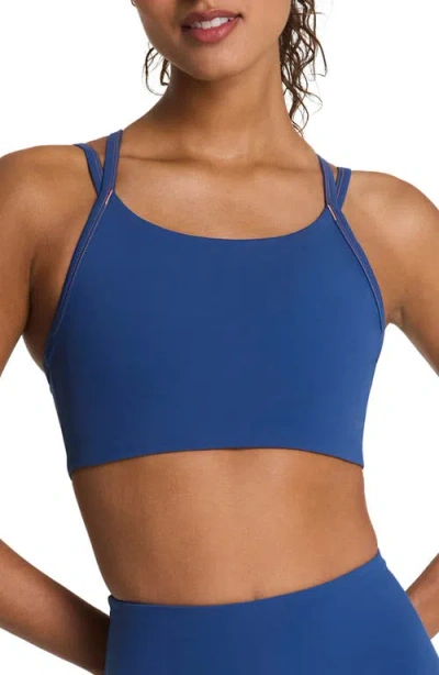 Spanx ® Keep Chill Faux Layer Sports Bra In Blue