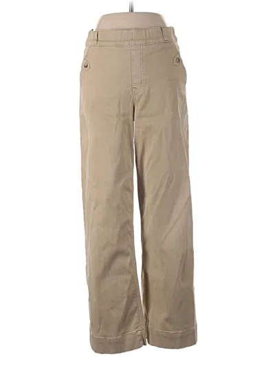Pre-owned Spanx Khaki Pant In Brown