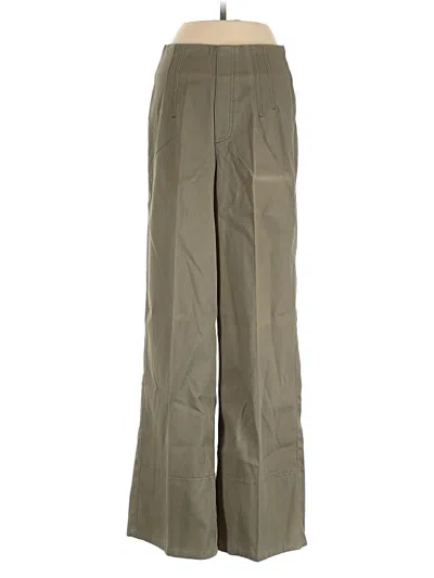 Pre-owned Spanx Khaki Pant In Green