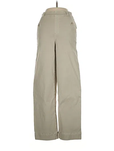 Pre-owned Spanx Khaki Pant In Tan