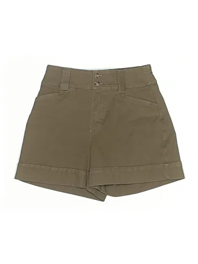 Pre-owned Spanx Khaki Shorts In Brown