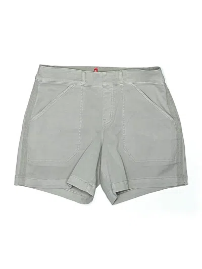 Pre-owned Spanx Khaki Shorts In Gray