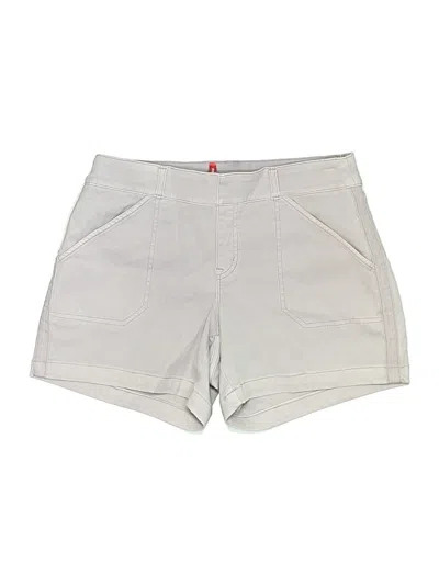 Pre-owned Spanx Khaki Shorts In Gray