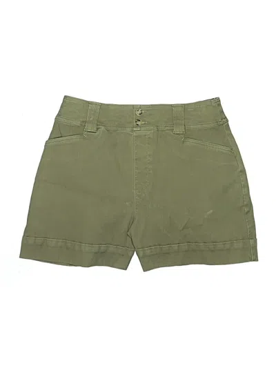Pre-owned Spanx Khaki Shorts In Green