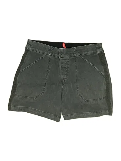 Pre-owned Spanx Khaki Shorts In Green