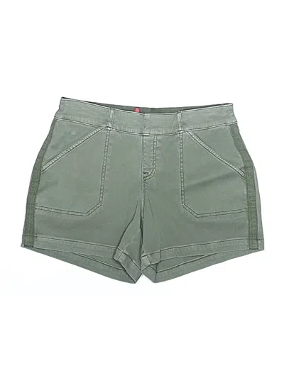 Pre-owned Spanx Khaki Shorts In Green