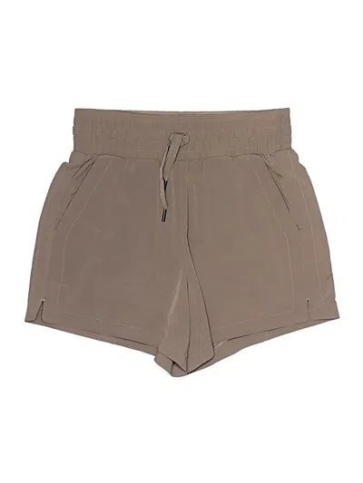Pre-owned Spanx Khaki Shorts In Tan