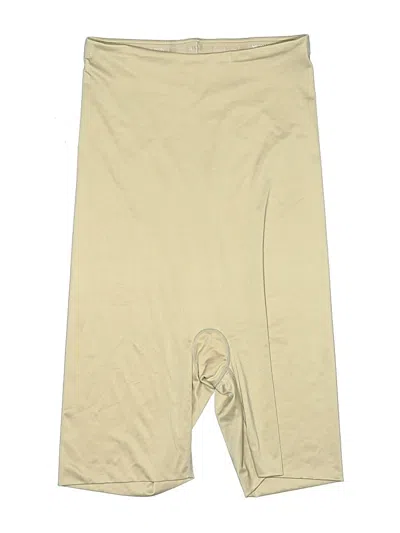 Pre-owned Spanx Khaki Shorts In Tan