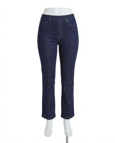 Spanx Kick Flare Jeans In Raw Indigo In Blue