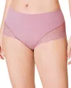 Spanx Lace Hi Hipster In Rosa