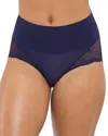 Spanx Undie-tectable Lace Hi-hipster Panty In Timeless Navy