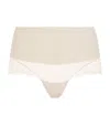 Spanx Lace Undie-tectable Hi Hipster Briefs In Nude
