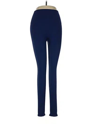 Pre-owned Spanx Leggings In Blue