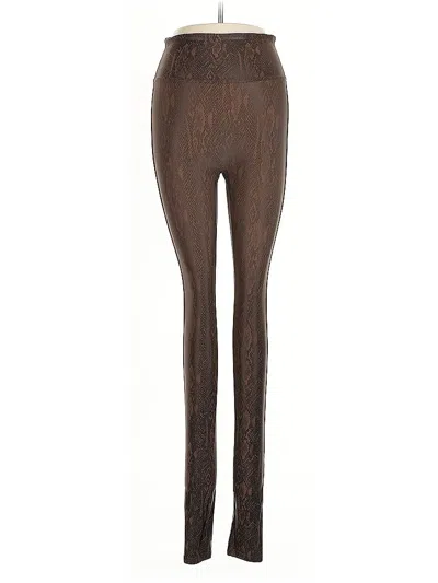 Pre-owned Spanx Leggings In Brown