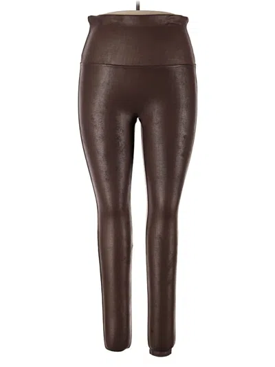 Pre-owned Spanx Leggings In Brown