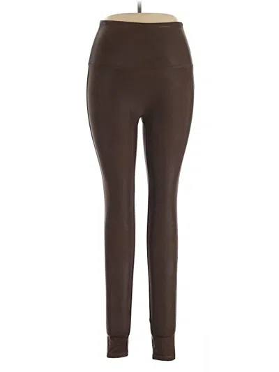 Pre-owned Spanx Leggings In Brown